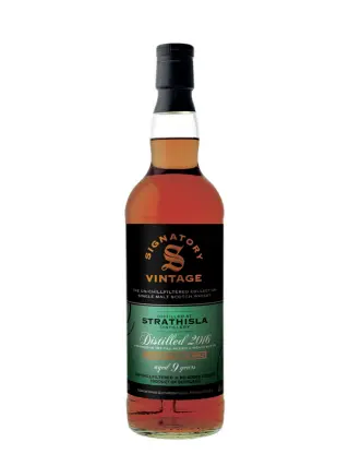 STRATHISLA 9 ans 2016 1st Fill PX The Un-Chillfiltered Signatory Vintage