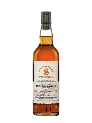 CRAIGELLACHIE 15 years 2011 #81 100 Proof S.V