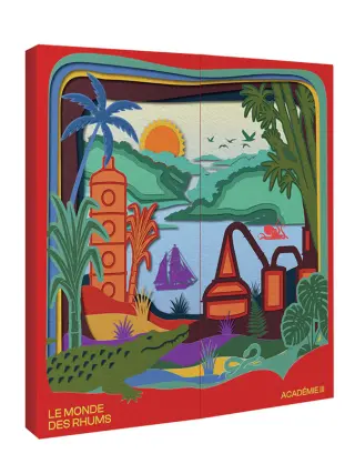 CALENDRIER DE L'AVENT Le Monde des Rhums 25 x 2cl