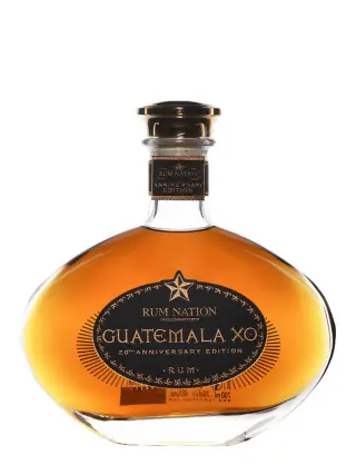 RUM NATION Guatemala XO 20th Anniversary Decanter