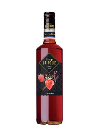 LA FOLIE Sirop Grenadine