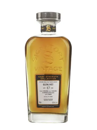 GLENLIVET 2006 1st fill Oloroso Sherry Butt CS Collection Signatory Vintage
