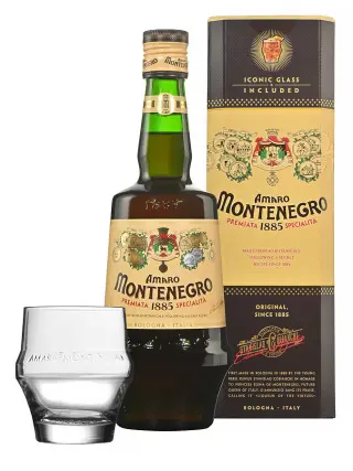 MONTENEGRO Amaro Coffret 1 Verre