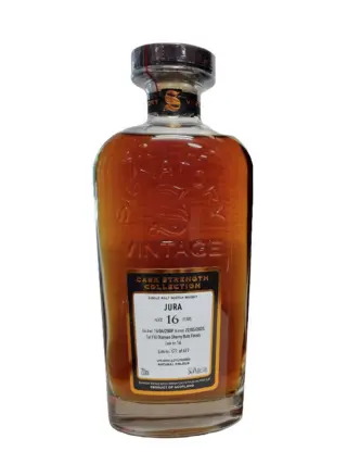 JURA 16 ans 2009 1st Fill Oloroso Sherry Butt Finish Cask Strength Collection Signatory Vintage