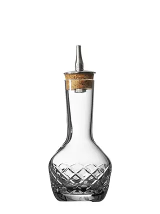 URBAN BAR Flacon à Bitter en cristal coupe diamant