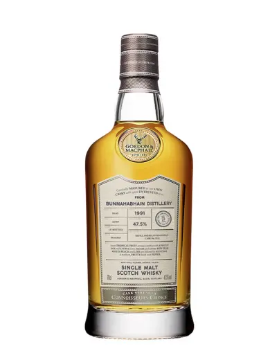 BUNNAHABHAIN 33 ans 1991 American Hogshead Connoisseurs Choice Upper Gordon & Macphail #1