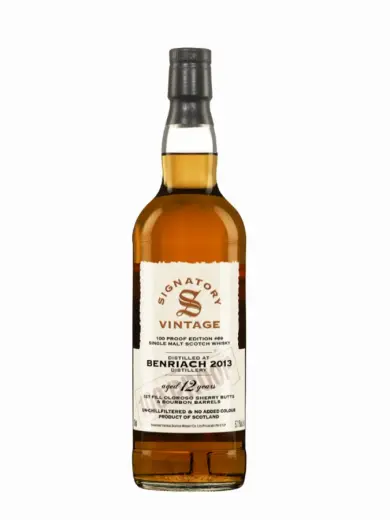 BENRIACH 12 years 2013 100 Proof #69 S.V #1