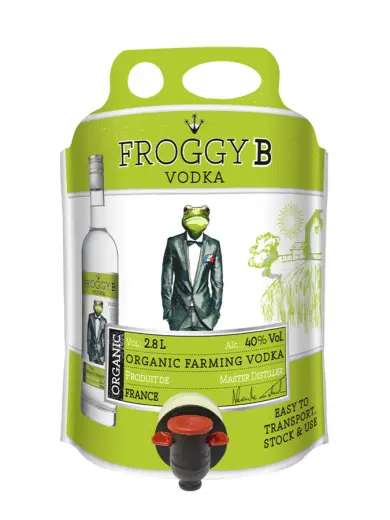 FROGGY B Vodka éco-poche #1