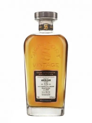 ABERLOUR 13 ans 2012 Oloroso Sherry Butt Cask Strength Collection Signatory Vintage #1