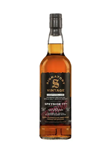 SPEYSIDE (M) 17 years 2008 100 Proof Exceptional #16 S.V #1