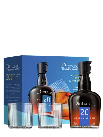 DICTADOR 20 ans Coffret 2 verres #1