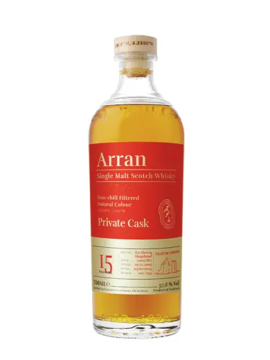ARRAN 15 ans 2009 Re-Fill Sherry Hogshead 09/867 Itinéraires #2