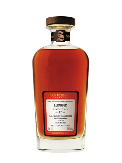 EDRADOUR 12 ans 2012 1st Fill Oloroso Butt Cask Strength Collection Itinéraires #2