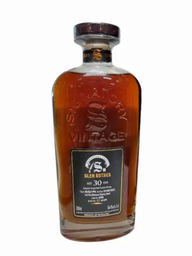 GLENROTHES 30 ans 1995 1st Fill Oloroso Sherry Butt Signatory Vintage #1