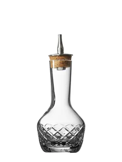 URBAN BAR Flacon à Bitter en cristal coupe diamant #1