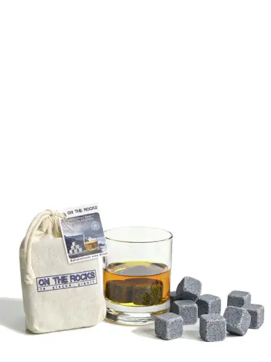 ON THE ROCKS Sachet 9 pierres à whisky #1
